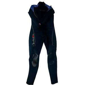 Henderson Divewear Black/Blue 3mm Long Sleeve/Long Pant Thermeprene Wetsuit-XL